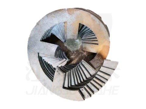 內(nèi)帶加強(qiáng)筋螺旋葉片