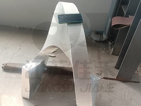 100mm厚錳鋼螺旋葉片