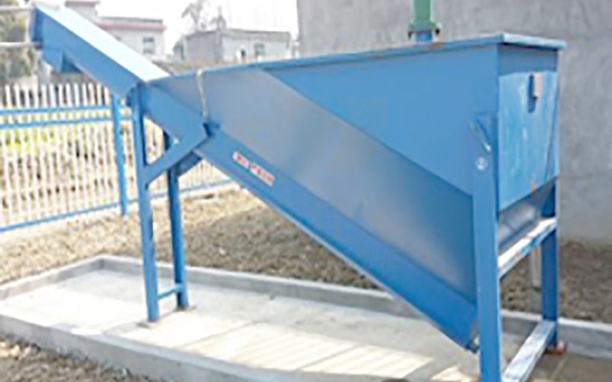 砂水分離器中螺旋葉片的作用