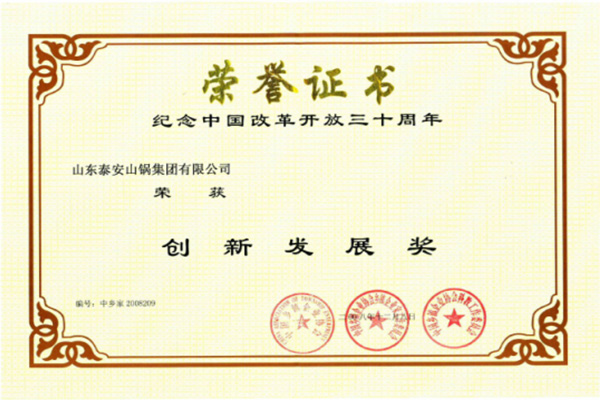 創(chuàng)新發(fā)展獎(jiǎng)